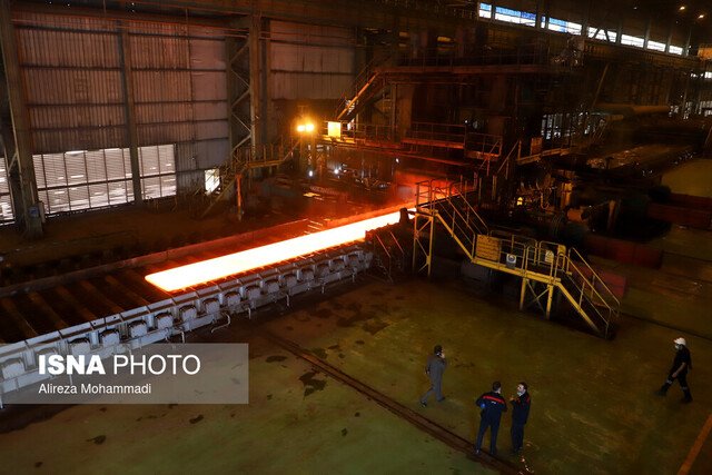 دومین رکورد تناژ تولیدی تاریخ فولاد اکسین شکسته شد