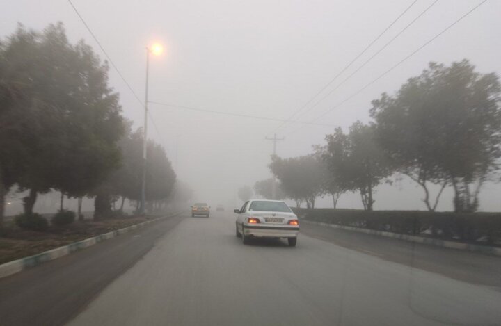 هشدار نارنجی وقوع مه در خوزستان
