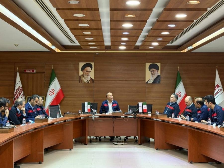 تأکید بر آمادگی کامل برای مواجهه با هرگونه شرایط اضطراری در کمیته پدافند غیرعامل و کمیته بحران فولاد اکسین خوزستان