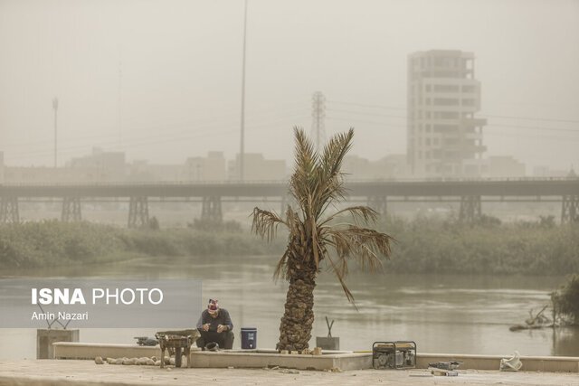 هشدار نارنجی وقوع گرد و غبار در خوزستان
